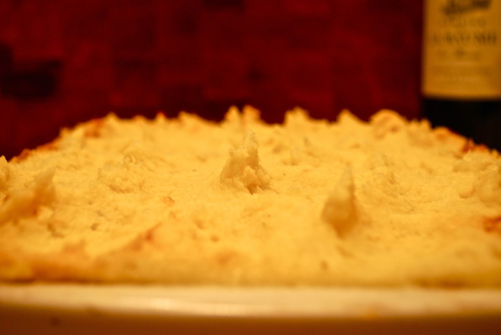 Shepherd's Pie - låg af kartoffelmos
