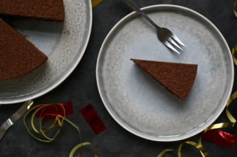 Chokoladetrøffelkage med en overraskelse – Nytårsmenu del 3